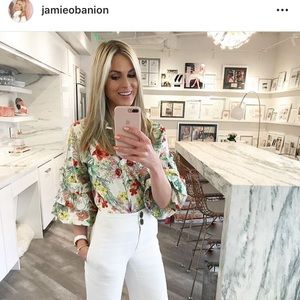 Brand new Zara floral Blouse Size S